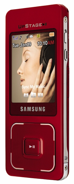 Illustration for article titled Samsung Upstage Gets Flaming Red Paint Job